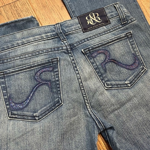 ROCK & REPUBLIC Y2k JEANS - Picture 2 of 8